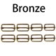 thumbnail image 3 of 10 unids/lote de diapositivas de Metal, rectángulo ajustable, anillo en D, cinturón, cinta, rodillo, hebilla para mochilas, bolsa, hebillas de gato, accesorios DIY, 3 of 5