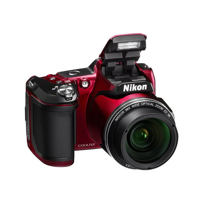 Nikon - Coolpix L840 16.0-Megapixel Digital Camera - Red
