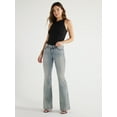 thumbnail image 2 of Sofia Jeans Women's Lift and Sculpt Flare Low Rise Jeans, 33.5" Inseam, Sizes 0-20, 2 of 6