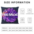 thumbnail image 5 of logo Graphic Decorative Men Women Boy Girl Room Cushion Throw Pillow Cover for Home Couch Living Room Bed Sofa   for Car Couch Bedroom 全年适用 Pillow Case 1PC, 5 of 5