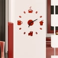 thumbnail image 3 of 3D DIY Roman Numbers Acrylic Mirror Wall Sticker Clock Home Decor Mural Decals, 3 of 3