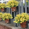 thumbnail image 6 of Sinhoon 18pcs Artificial Flowers for Outdoors Plastic UV Resistant Shrubs Plants for Garden Wedding Indoor Outdoor Decor, 6 of 7