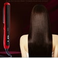 US Ceramic Irons Hair Brush Profesional Travel Straightening Electronic