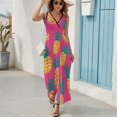 thumbnail image 6 of Lunarable Pineapple Art Sleeveless Dress Women's Summer Suit Dresses for Women 2025 Luxury Party Dress, 6 of 7