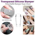 thumbnail image 6 of Nail stamp, Silicone, 6.5x3 cm, Transparent, 6 of 6