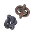 thumbnail image 1 of 2 Uds Cadena De Madera Decoración 3 Eslabones Colección De Nudos De Madera Negro Marrón Soledad Nudo de eslabones de cadena, 1 of 10