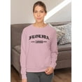 thumbnail image 2 of Gothic Style Florida Sweatshirt Women -Image by Shutterstock, Female 4X-Large, 2 of 4