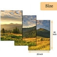 thumbnail image 4 of Hieng Natural Scenery Canvas Wall Art Print 3 Pieces Rural Landscape Field Painting Wall Decor for Living Room Home Decoration Gallery Wrapped Posters Prints Framed Ready to Hang - 12"x16"x3 Panels, 4 of 5