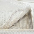 thumbnail image 4 of DecMode 26", 23"W Cream Rattan Large Rectangular Woven Tray, 2-Pieces, 4 of 16