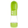 thumbnail image 1 of Dispensador de agua para mascotas al aire libre, botella portátil para PC, alimentador de vasos, suministros de viaje, jarra de almacenamiento Universal, accesorios para bebidas, viaje verde Eigraketly PT000621-03B, 1 of 7