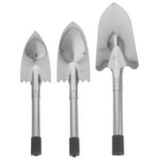 3pcs Small Shovels for Gardening Metal Garden Spades Garden Shovels Small Hand Shovels