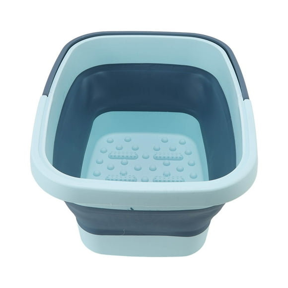 Foldable Foot Tub Portable Silicone Foot Massage Bath Bucket Household Foot Basin Foot Bath Tub Foot Soak Bath Tub