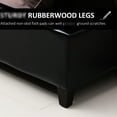 thumbnail image 6 of 51" Tufted Storage Ottoman | Adds Elegance to Rooms | Four Hardwood Feet | Holds Blankets and Pillows, 6 of 6