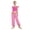 Hot Pink, variant on iiniim Flying Sleeve Jumpsuits for Girls Halloween Princess Cosplay Role-playing Hot Pink 16