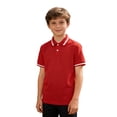 thumbnail image 5 of Miaoju Polo Shirts for Boys Button Down Shirt Gradient Shirt Short Sleeve Shirt Comfortable Gentleman Tops T-Shirt Boys & Girls Shirts, 5 of 6