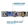 thumbnail image 5 of Star Wars Pet Collar, Dog Collar Metal Seatbelt Buckle, Boba Fett Boba Lives Graffiti Stacked Multi Color, 11 to 16.5 Inches 1.0 Inch Wide, 5 of 8