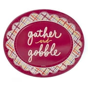 Packed Party "Gather and Gobble" Oval Plate , 10.4" x 12.2", 8 Ct.