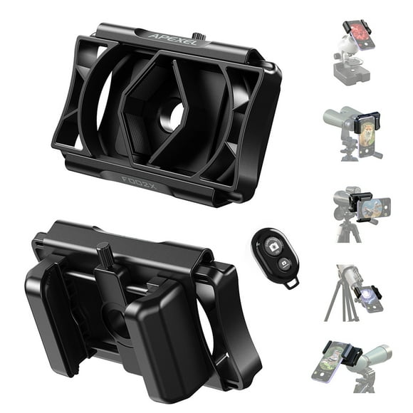 Phone Holder,With Remote Shutter Mount Universal Cell Mount Microscope Adapter Buzhi Adapter Apl-f002x Apl F002x Mount Compatible With Cell Adapter Lcd Waterproof Equipment Modes Metal With
