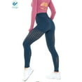 thumbnail image 3 of Deago High Waisted Seamless Leggings for Women Soft Athletic Tummy Control Pants for Running Cycling Yoga Workout Tight, 3 of 6