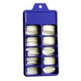 thumbnail image 1 of EIMELI 100Pcs/Set Fake Nails Full Cover Detachable Manicure Accessories Solid Color False Nail, 1 of 7