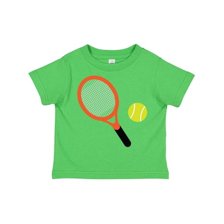 

Inktastic Tennis Racket and Ball Gift Toddler Boy or Toddler Girl T-Shirt