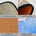 thumbnail image 3 of Home Sweet Home Quote Kitchen Rugs 2 Pieces, Wooden Heart Floor Mat Room Area Rug Washable Carpet Perfect for Living Room Bedroom Entryway, 3 of 7