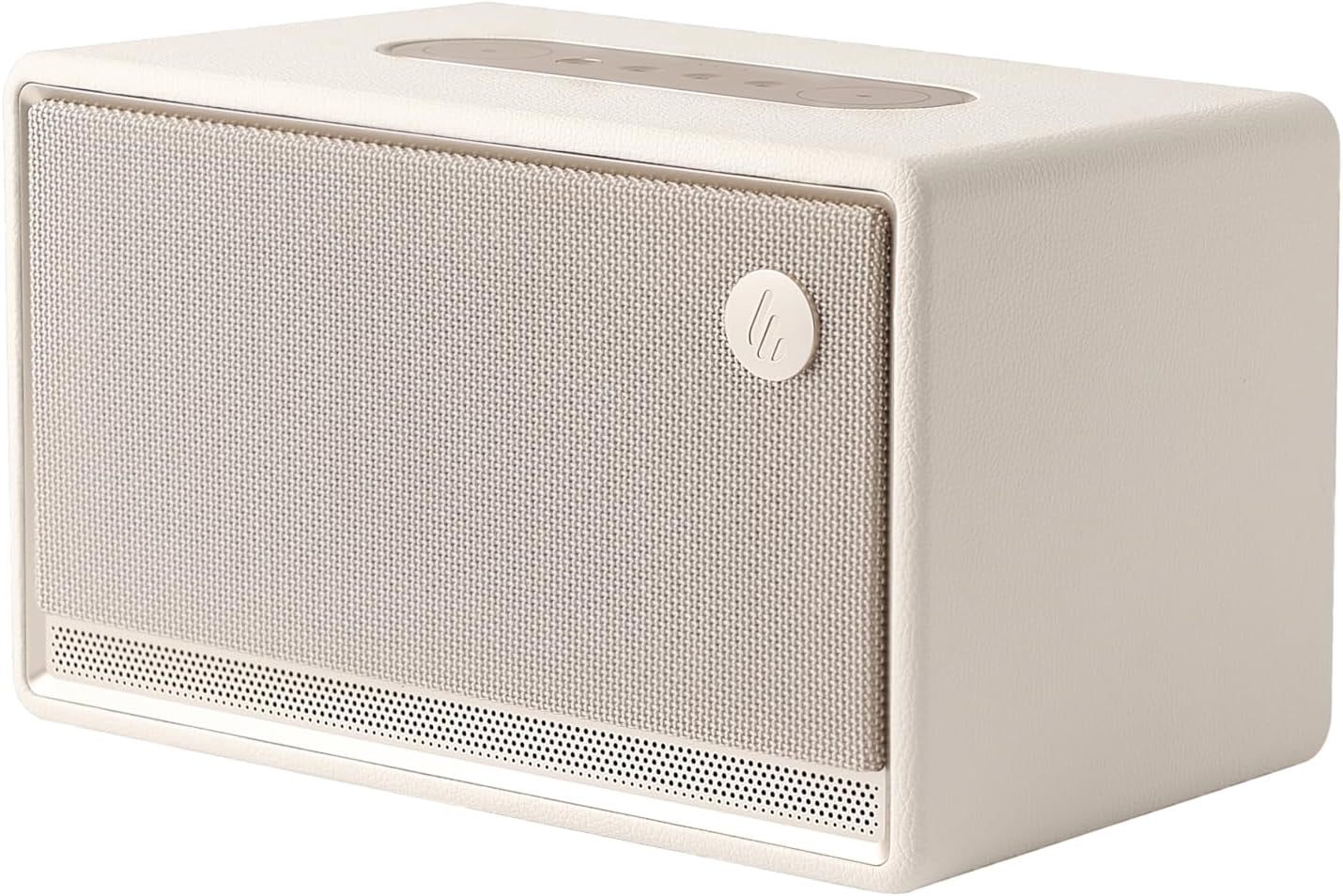 Restored Edifier ES300 Tabletop Wireless Speaker, Hi-Res Audio Bluetooth 5.3 & 12H Long Playtime, Crystal Clear Sound Multiple Connectivity for Home Office Outdoor Desktop (Refurbished)