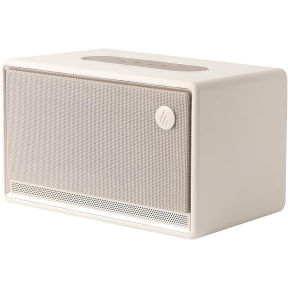 Restored Edifier ES300 Tabletop Wireless Speaker, Hi-Res Audio Bluetooth 5.3 & 12H Long Playtime, Crystal Clear Sound Multiple Connectivity for Home Office Outdoor Desktop (Refurbished)