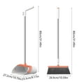 thumbnail image 3 of Transparent Dustpan And Broom Set, Soft Bristle Sweeping Tool, Indoor Outdoor Cleaning Combo, Telescopic Handle Broom, Lightweight Dustpan, Space Saving Storage, Efficient Floor Cleaning Set, 3 of 6