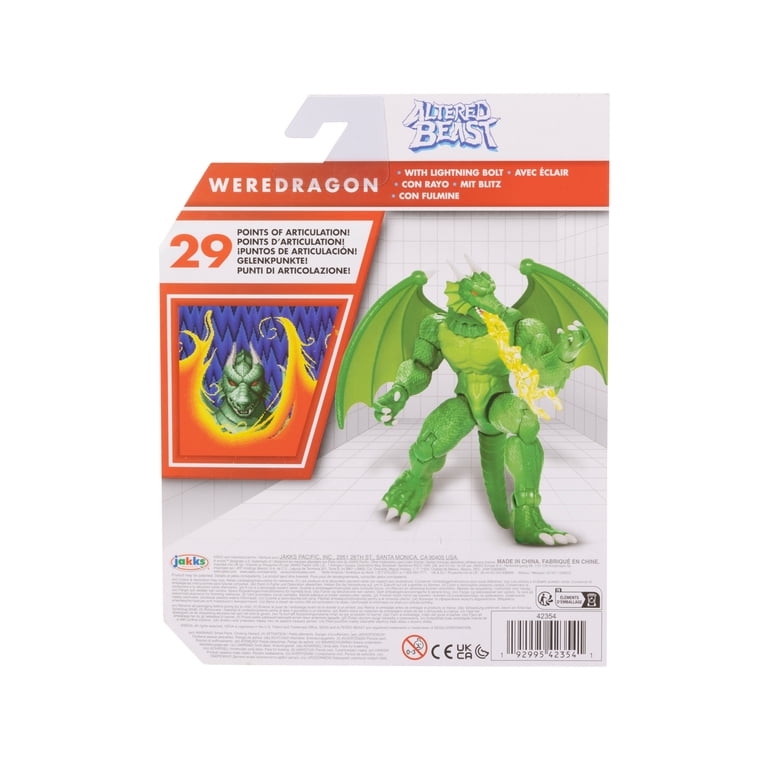 Sega 4 inch Action Figure Altered Beast Dragon with 22 Points of
