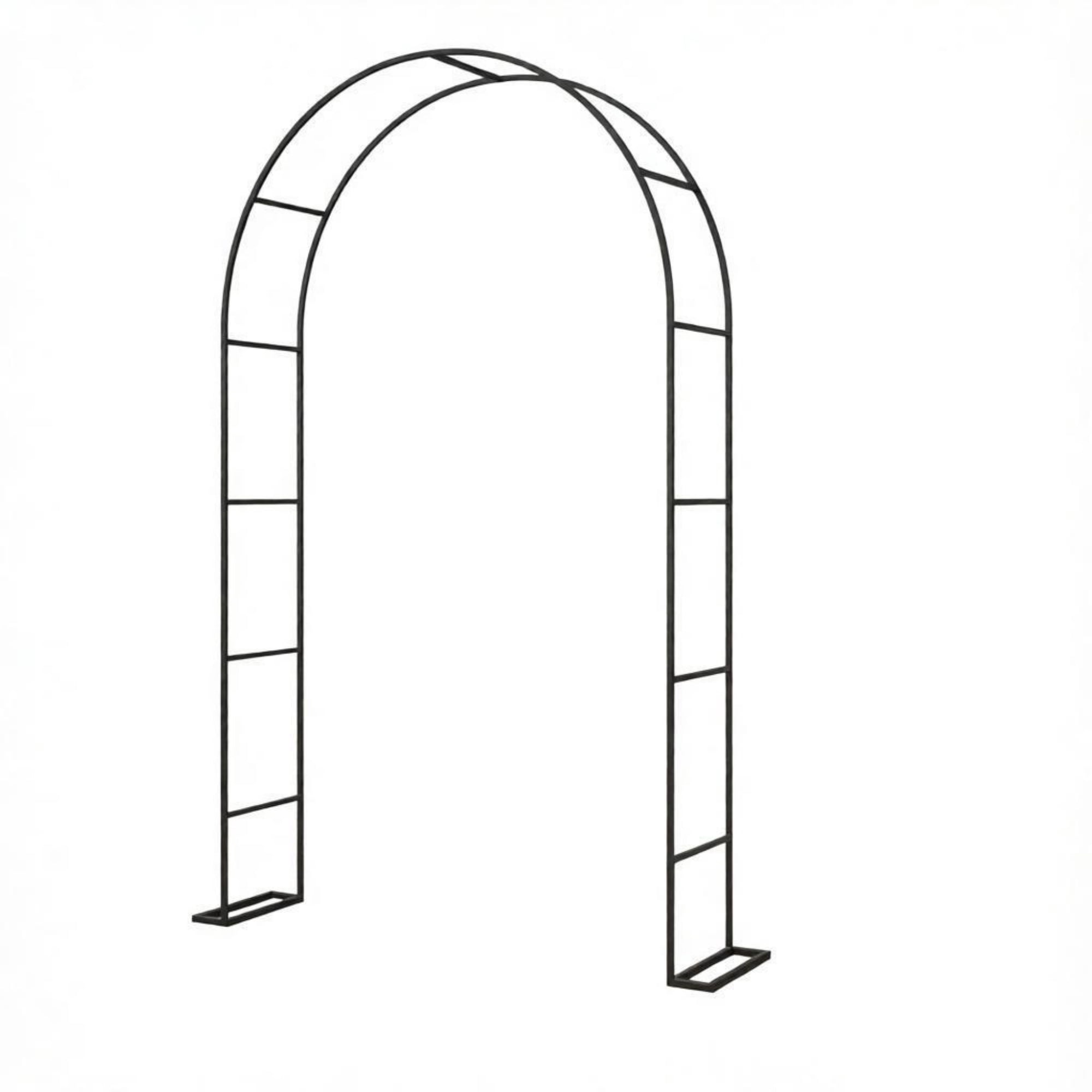 Garden Arch with Large Base for Climbing Plants and Weddings