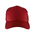 thumbnail image 2 of Top Headwear Low Profile Trucker Foam Mesh Hat - Cherry, 2 of 4