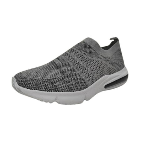 

Sneakers for Women Women S Casual Solid Color Breathable Mesh Soft Sole Lightweight Sneakers Womens Sneakers Pu Grey 42