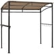thumbnail image 1 of Costway Pérgola para Parrilla de 216 cm Toldo de Barbacoa para Patio con Estante de Servicio Ganchos Marco Metálico para Jardín Exterior Marrón, 1 of 10