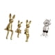 thumbnail image 5 of Figura decorativa de sentado, estatua de resina, ideal para escritorio, oficina, sala de estar, dormitorio, armario, escritorio o estanterí, 5 of 8