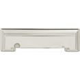 thumbnail image 1 of Hickory Hardware P3013-14 3 In. and 96mm Studio Collection Bright Nickel Cup Cabinet Pull, 1 of 5