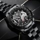 thumbnail image 3 of Reloj analógico de cuarzo militar para hombre, cronógrafo, reloj de moda, banda de acero inoxidable, reloj para hombre con banda de acero, reloj deportivo, calendario luminoso Kuyhfg Sin marca, 3 of 4