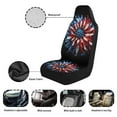 thumbnail image 6 of Uorisanigo Flag Sunflower Car Seat Covers Full Set for Women Men, Non-Slip Front Seat Protector Auto Decorations Accessories for Cars SUV Truck Vans Sedans, Pack of 2, 6 of 7