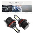 thumbnail image 2 of 120W 6000K LED Waterproof Headlight Dustproof 3000LM 360Degree 9004/HB1 Front Light, 2 of 4