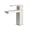 Brushed Nickel, variant on Ayna Decors Brass Bathroom Sink Faucet Brushed Nickel, Corrosion Resistance Bathroom Faucets for Sink 1 Hole with Water Supply Lines, Single Lever Basin Mixer Tap - AF30101BN