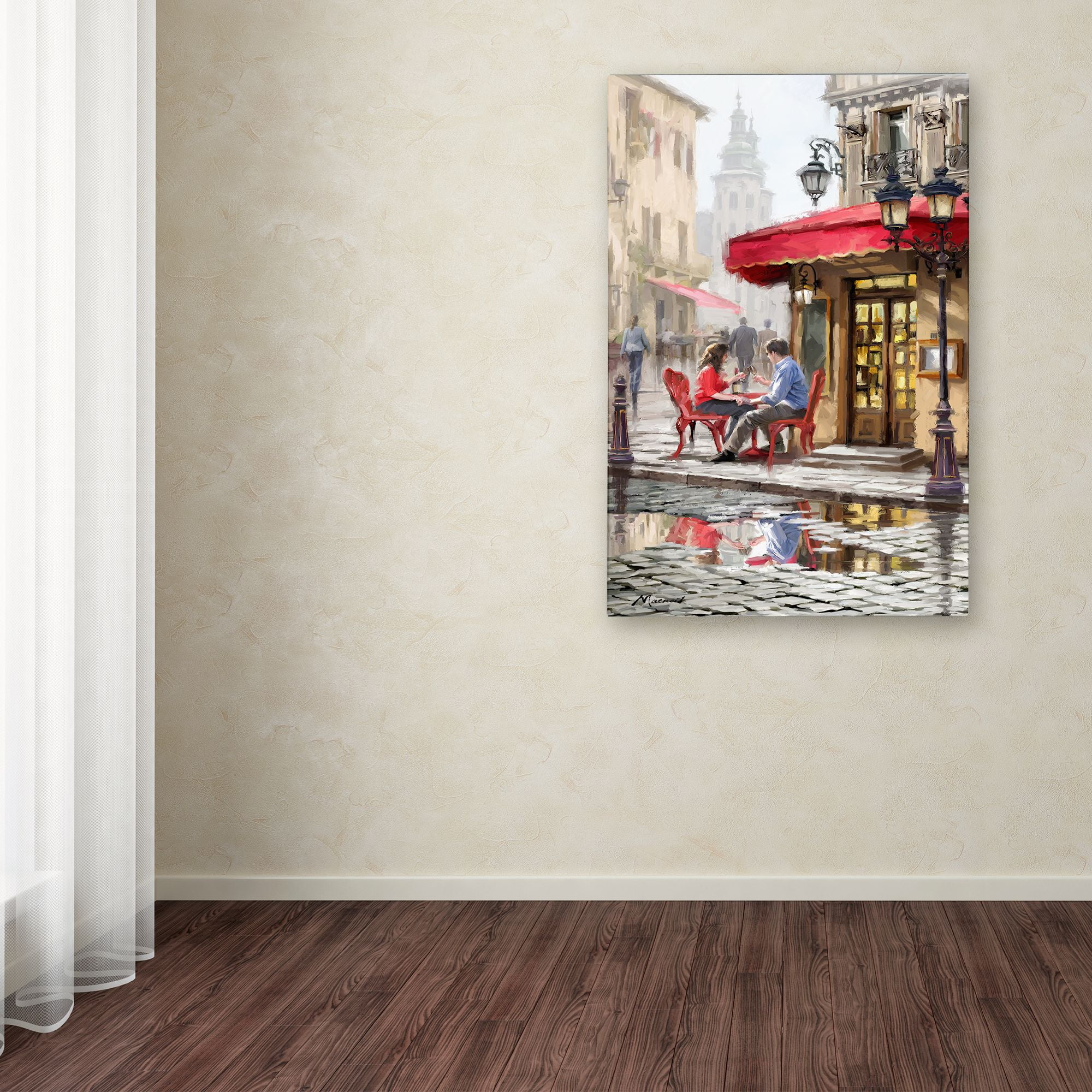 Trademark Fine Art 'Bistro' Canvas Art by The Macneil Studio