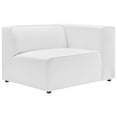 thumbnail image 6 of Sectional Sofa Set, Faux Vegan Leather, White, Modern Contemporary Urban Design, Living Lounge Room Hotel Lobby Hospitality, 6 of 10