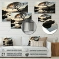 thumbnail image 4 of Designart "Coastal Calm Beach Photo I" Nautical & Beach Metal Art Living Room, 4 of 5