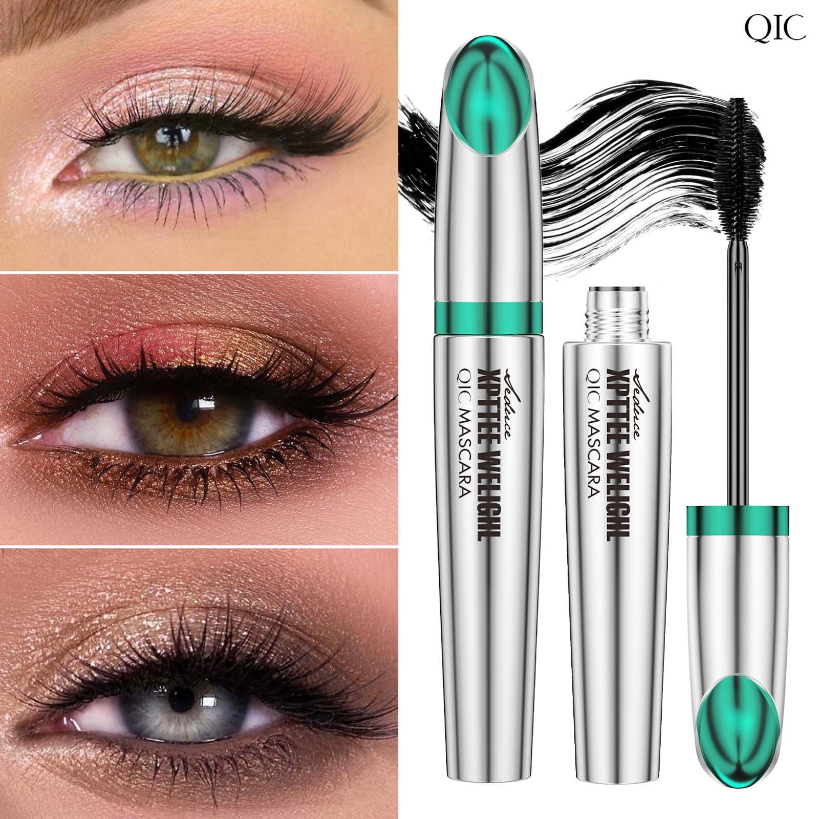 Beauty Makeup Clearance Under $5 Qic Large Brush Head Mascara Is Thick,  Curling, Waterproof, Not Smudged, And Slender Green One Size Rucky WY -  Walmart.com