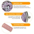 thumbnail image 4 of Cartoon Unicorn Pattern Watch Waterproof Wrist Watch Quartz Watch Fashion Cartoon Children Watch Wrist Time Device with Leather Bands (Pink), 4 of 9