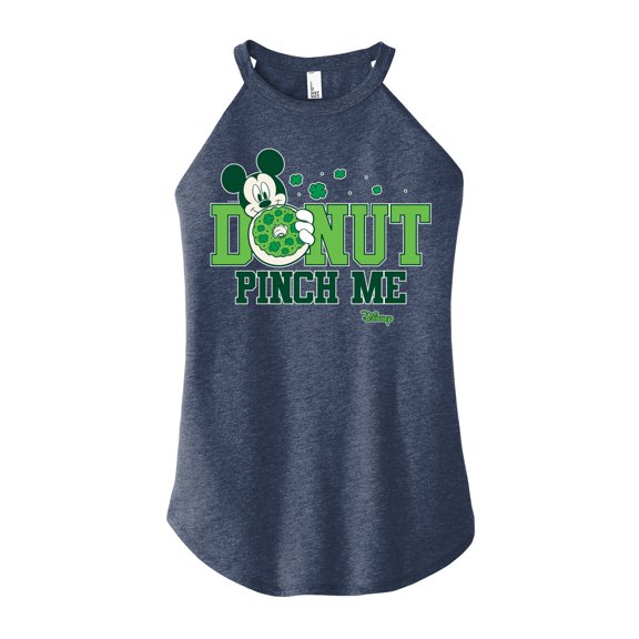 Disney - Donut Pinch Me - Juniors High Neck Tank Top