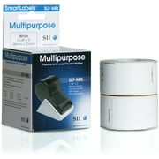 Seiko, SKPSLPMRL, High Quality SLP-MRL Multipurpose Labels, 2 / Box, White