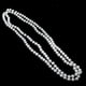 thumbnail image 4 of 2X Collar Con Cuentas Artificiales Blancas Perlas Imitativas Collar de Cadena para Mujeres, 4 of 5