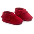 thumbnail image 2 of Newborn Baby Boy Girl Moccasins Shoes Fringe Soft Soled Non-slip Footwear Crib Shoes PU Suede Leather First Walker Shoes, 2 of 5