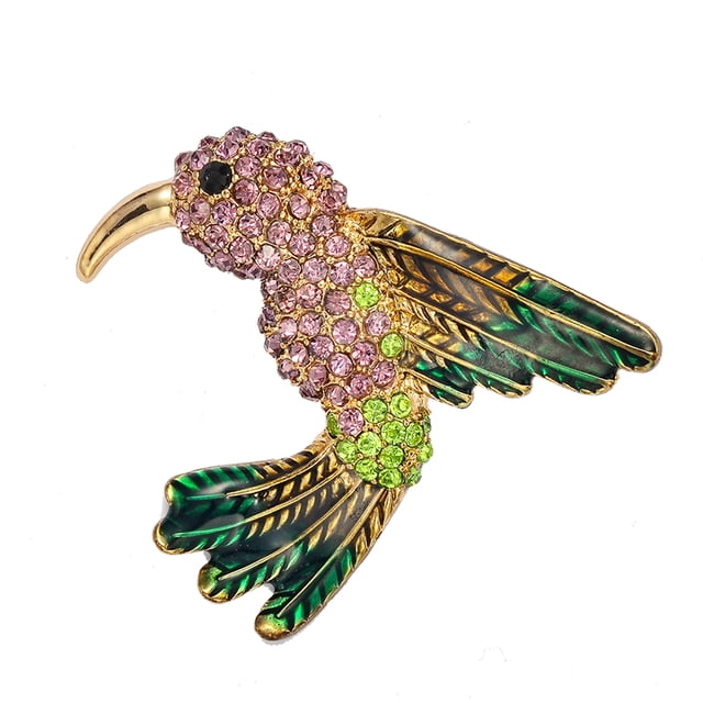 Suéter broche multicolor cristal chal clip de seguridad de seguridad vintage moda broches para mujeres niñas vestido de moda ropa de boda tholdsy AP004638-00